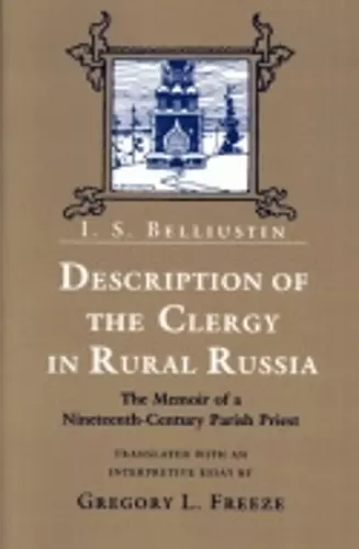 Description of the Clergy in Rural Russia cover