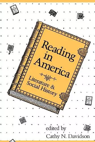 Reading in America cover