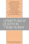 Literature and the Question of Philosophy cover