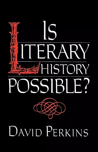 Is Literary History Possible? cover