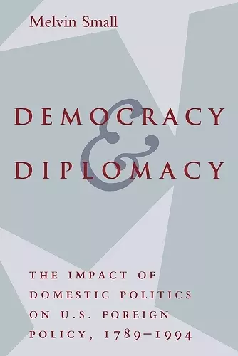 Democracy and Diplomacy cover