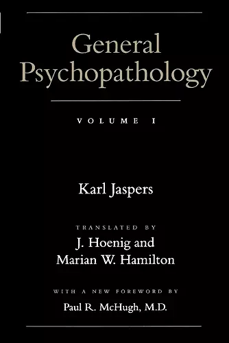 General Psychopathology cover