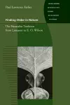 Finding Order in Nature cover