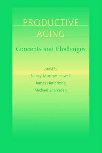 Productive Aging cover