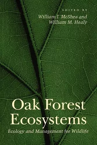 Oak Forest Ecosystems: cover