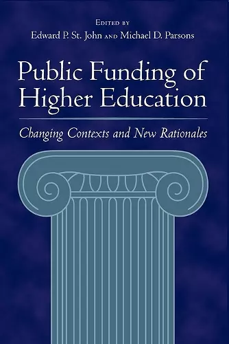 Public Funding of Higher Education cover