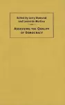 Assessing the Quality of Democracy cover
