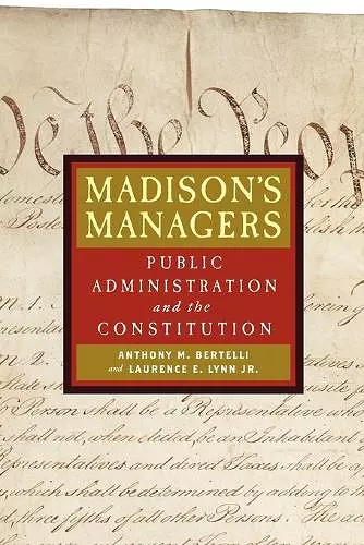 Madison's Managers cover