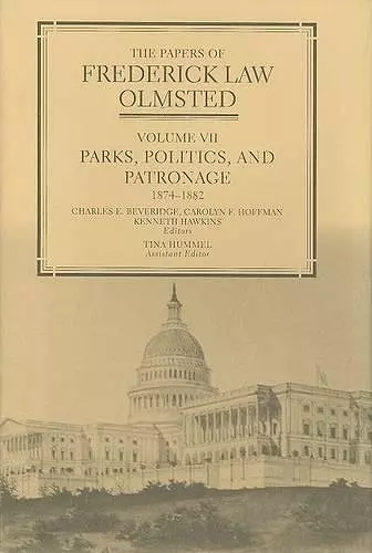 The Papers of Frederick Law Olmsted cover