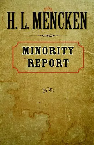 Minority Report cover