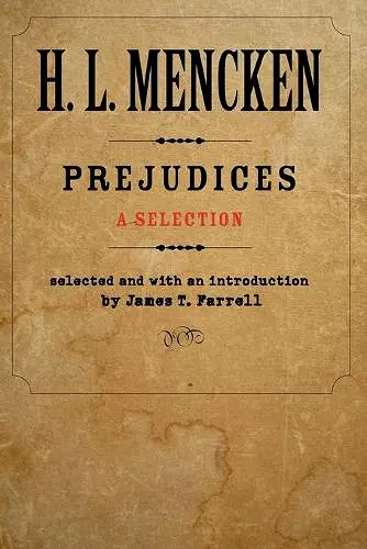 Prejudices cover