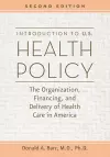 Introduction to U.S. Health Policy cover