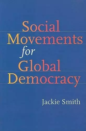 Social Movements for Global Democracy cover