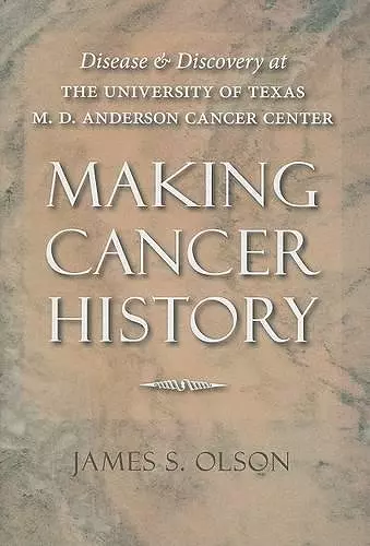 Making Cancer History cover