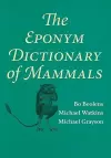 The Eponym Dictionary of Mammals cover