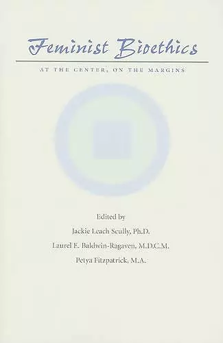 Feminist Bioethics cover