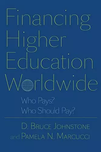 Financing Higher Education Worldwide cover