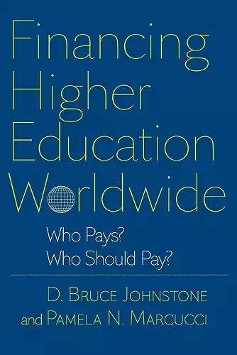 Financing Higher Education Worldwide cover