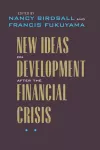New Ideas on Development after the Financial Crisis cover