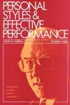 Personal Styles & Effective Performance cover