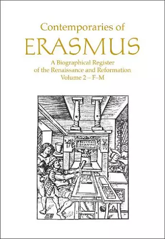 Contemporaries of Erasmus cover