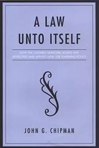 A Law Unto Itself cover