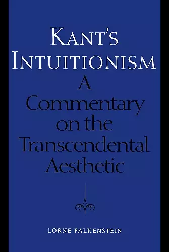 Kant's Intuitionism cover