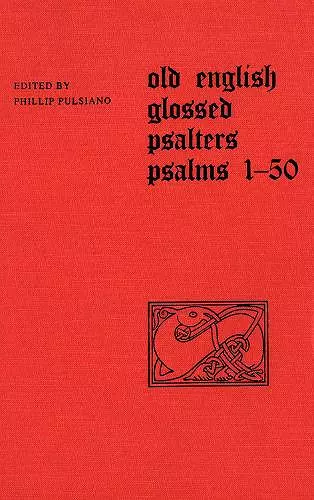 Old English Glossed Psalters cover