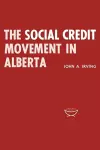 Social Credit Movement in Alberta cover