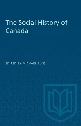 The Social History of Canada cover