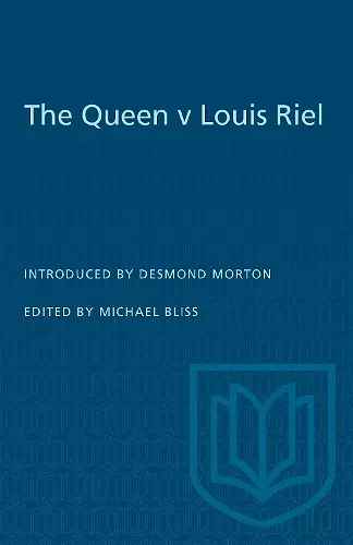 The Queen v Louis Riel cover