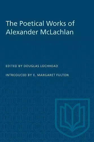 The Poetical Works of Alexander McLachlan cover