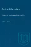Prairie Liberalism cover