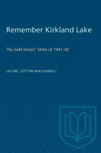 Remember Kirkland Lake cover