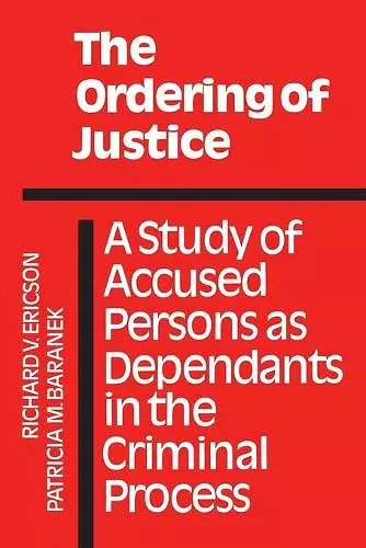 The Ordering of Justice cover