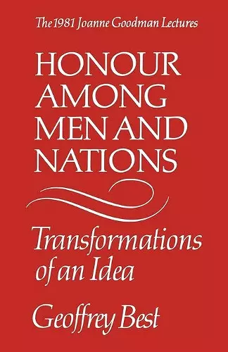 Honour Among Men and Nations cover