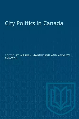 City Politics in Canada cover