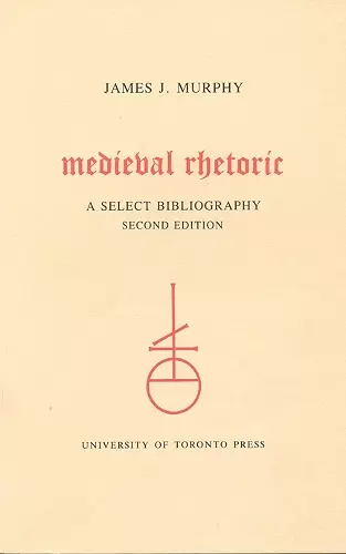 Medieval Rhetoric cover