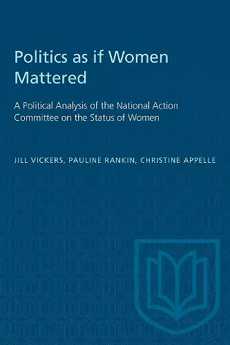 Politics as if Women Mattered cover