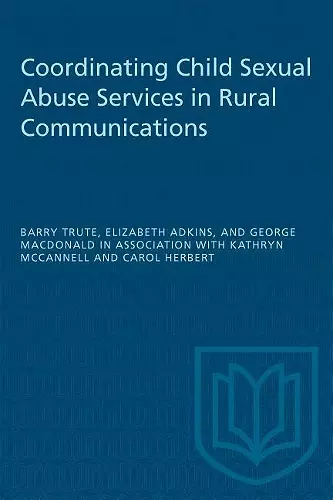 Coordinating Child Sexual Abuse Services in Rural Communities cover