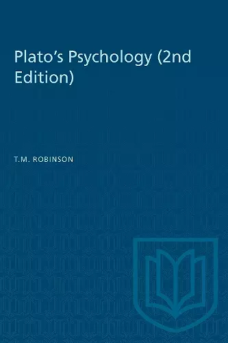 Plato's Psychology (2nd Edition) cover