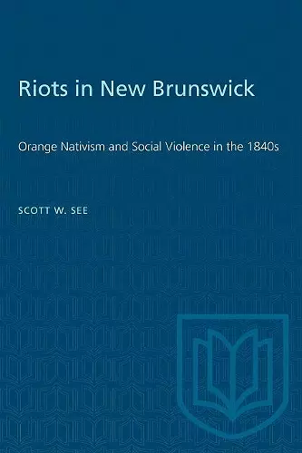 Riots in New Brunswick cover