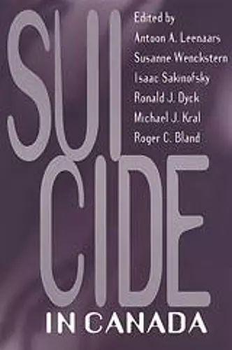 Suicide in Canada cover