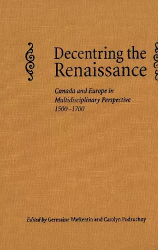 Decentring the Renaissance cover