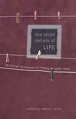 The Small Details of Life cover