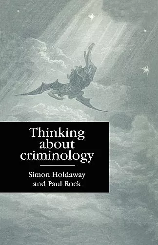 Thinking About Criminology cover