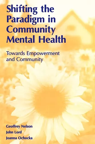 Shifting the Paradigm in Community Mental Health cover