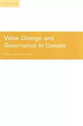 Value Change and Governance in Canada cover