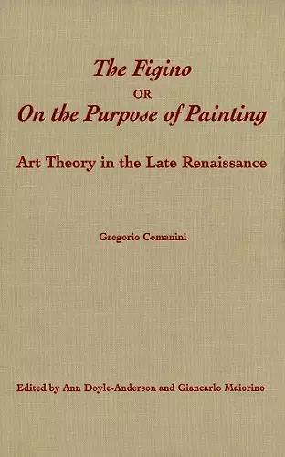 The Figino, or On the Purpose of Painting cover