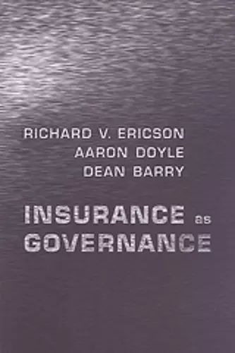 Insurance as Governance cover